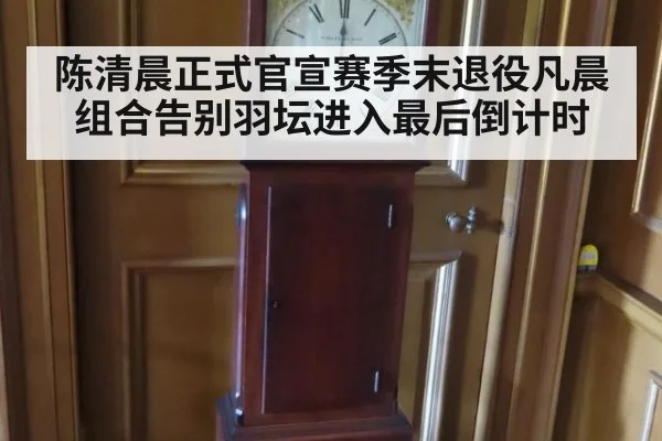 陈清晨正式官宣赛季末退役凡晨组合告别羽坛进入最后倒计时